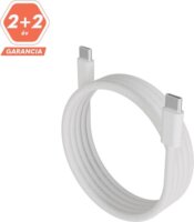 AVAX CB610W USB-C apa - Lightning apa Adat- és töltőkábel 1m - Fehér