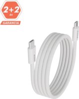 AVAX CB610W USB-C apa - Lightning apa Adat- és töltőkábel 1m - Fehér