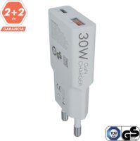 AVAX CH641LB USB-A / USB-C hálózati töltő Hálózati Gyorstöltő Adapter 30W - Kék