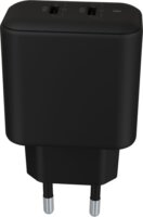 AVAX CH602B 2xUSB-C hálózati töltő Hálózati Gyorstöltő Adapter 45W - Fekete