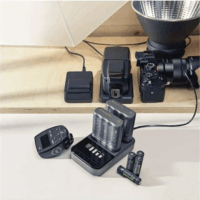 GP Pro P461 4x AA NiMH Akkumulátor töltő dokkoló + 4db elem (2700mAh)