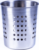 TOO KT-424 Konyhai fém evőeszköztartó 12x14 cm - Ezüst