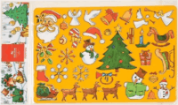Koh-i-Noor Műanyag X-Mas rajzolósablon