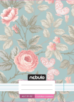 Nebulo Cuki minták II. 32 lapos A5 4. osztályos vonalas füzet - Mintás