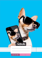 Nebulo Cuki minták II. 32 lapos A5 4. osztályos vonalas füzet - Mintás