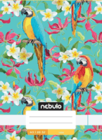 Nebulo Cuki minták A5 32 lapos tűzött sima füzet - Mintás