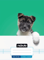 Nebulo Vagány minták 32 lapos A5 1. osztályos vonalas füzet - Mintás