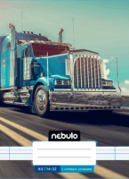 Nebulo Vagány minták 32 lapos A5 1. osztályos vonalas füzet - Mintás