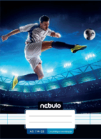 Nebulo Vagány minták 32 lapos A5 1. osztályos vonalas füzet - Mintás