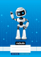 Nebulo Vagány minták 32 lapos A5 1. osztályos vonalas füzet - Mintás