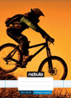 Nebulo Vagány minták 32 lapos A5 vonalas füzet - Mintás