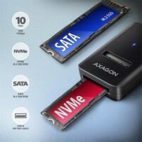 Axagon ADM2-AM USB-A 3.2 Gen2 NVMe/SATA SSD adapter