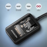 Axagon ADM2-AM USB-A 3.2 Gen2 NVMe/SATA SSD adapter