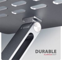 AXAGON HMC-STND Laptop állvány beépített dokkolóval 100W