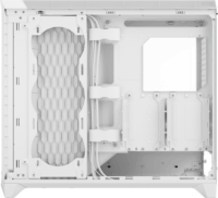 Fractal Design Meshify 3 XL RGB Full Tower Számítógépház + 3db 120mm RGB ventilátor - Fehér