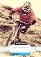 Nebulo Vagány minták I. 32 lapos A5 4. osztályos vonalas füzet - Mintás