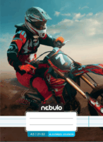 Nebulo Vagány minták I. 32 lapos A5 4. osztályos vonalas füzet - Mintás