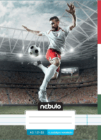 Nebulo Vagány minták I. 32 lapos A5 4. osztályos vonalas füzet - Mintás