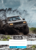 Nebulo Vagány minták I. 32 lapos A5 4. osztályos vonalas füzet - Mintás