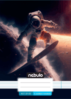 Nebulo Vagány minták I. 32 lapos A5 4. osztályos vonalas füzet - Mintás