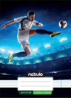 Nebulo Vagány minták II. 32 lapos A5 4. osztályos vonalas füzet - Mintás