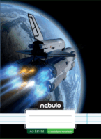 Nebulo Vagány minták II. 32 lapos A5 4. osztályos vonalas füzet - Mintás