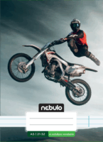 Nebulo Vagány minták II. 32 lapos A5 4. osztályos vonalas füzet - Mintás