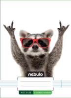 Nebulo Vagány minták II. 32 lapos A5 4. osztályos vonalas füzet - Mintás