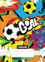 Nebulo Vagány minták II. 32 lapos A5 4. osztályos vonalas füzet - Mintás