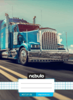 Nebulo Vagány minták 32 lapos A5 kockás füzet - Mintás