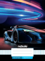 Nebulo Vagány minták 32 lapos A5 kockás füzet - Mintás