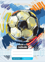 Nebulo Vagány minták 32 lapos A5 kockás füzet - Mintás