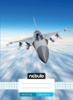 Nebulo Vagány minták 32 lapos A5 kockás füzet - Mintás