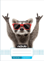 Nebulo Vagány minták 32 lapos A5 kockás füzet - Mintás