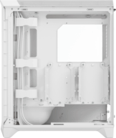 Fractal Design Meshify 3 RGB TG Midi Torony Számítógépház + 3db 140mm ARGB ventilátor - Fehér