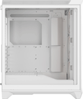 Fractal Design Meshify 3 RGB TG Midi Torony Számítógépház + 3db 140mm ARGB ventilátor - Fehér