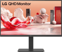 LG 27" 27BA54QB-B 16:9 QHD IPS LCD Monitor 75Hz - Fekete