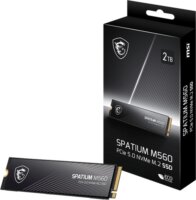 MSI 2TB Spatium M560 Gen5x4 NVMe PCIe 5.0 M.2 SSD