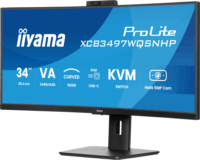 iiyama 34" ProLite XCB3497WQSNPH-B1 21:9 QHD VA Ívelt Monitor - Fekete