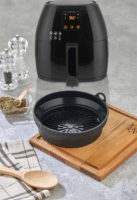 TOO SL-3252 összecsukható kerek szilikon forma forrólevegős sütőhöz 21cm - Többféle