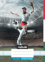 Nebulo Vagány minták 32 lapos A5 2. osztályos vonalas füzet - Többféle