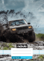 Nebulo Vagány minták 32 lapos A5 2. osztályos vonalas füzet - Többféle