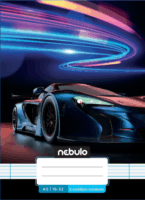 Nebulo Vagány minták 32 lapos A5 2. osztályos vonalas füzet - Többféle