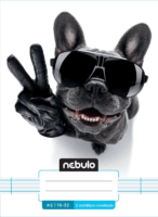 Nebulo Vagány minták 32 lapos A5 2. osztályos vonalas füzet - Többféle