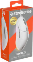 Steelseries Rival 3 Gen 2 Vezetékes Gaming Egér - Fehér