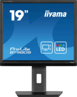 iiyama 19" ProLite B1980S-B1 5:4 HD Ready LED Monitor - Fekete