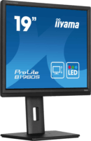 iiyama 19" ProLite B1980S-B1 5:4 HD Ready LED Monitor - Fekete