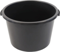 FLAIR 61570 45L Műanyag fémfüles vödör 45L - Sötétszürke