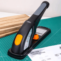 Deli Expert 80 lap kapacitású nagyteljesítményű tűzőgép - Fekete