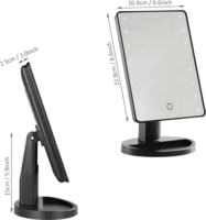 TOO LM-200 Sminktükör LED fénnyel 17 x 26.5 cm